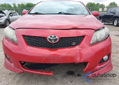 2010 Toyota Corolla S из США, поврежденный, VIN 2T1BU4EE7AC454861